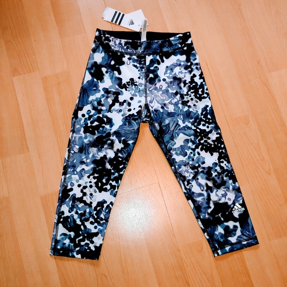 adidas Pants - Adidas Climalite Crop Leggings NWT